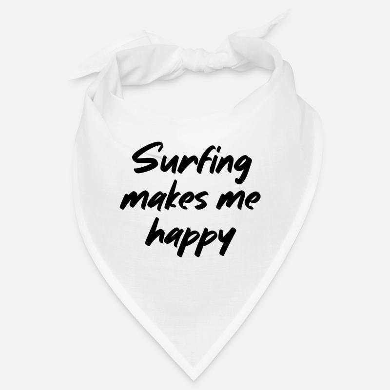 Surfer me rend heureux Bandana