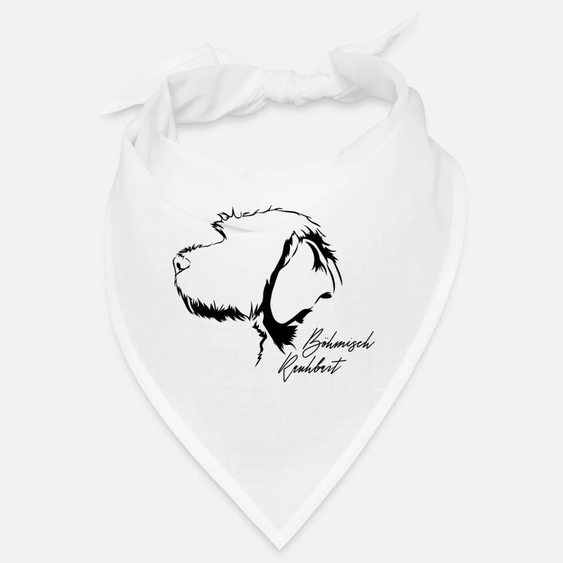 BOHEMIAN RAUHBART Profil Chiens Wilsigns Bandana