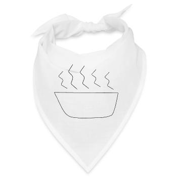 Suppe - Bandana - Weiß - Vorne