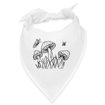 Nature - Bandana - Weiß - Vorne