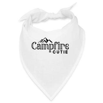 Campfire Cutie - Bandana - Weiß - Vorne