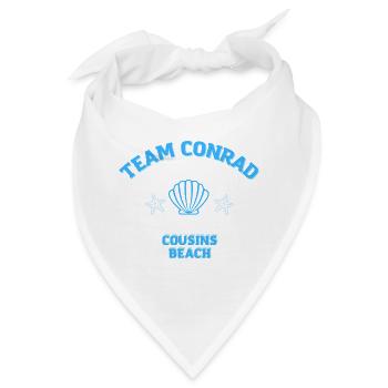Team Conrad Cousins Beach Der Sommer, den ich gedreht habe - Bandana - Weiß - Vorne