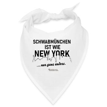 Schwabmünchen - Bandana - Weiß - Vorne