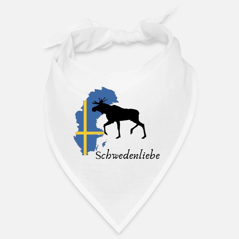 Schwedenliebe Elch Bandana