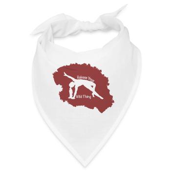 Release your wild Thing - Bandana - Weiß - Vorne