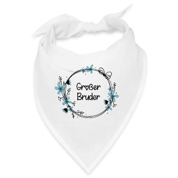 Großer Bruder - Bandana - Weiß - Vorne