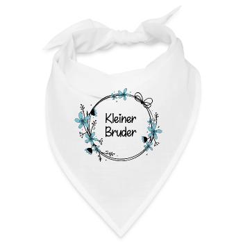 Kleiner Bruder - Bandana - Weiß - Vorne