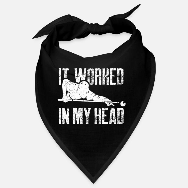 ça a marché dans ma tête Design pour un billird Bandana