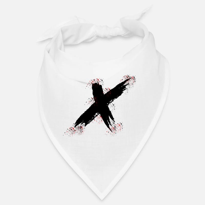 x logo Bandana