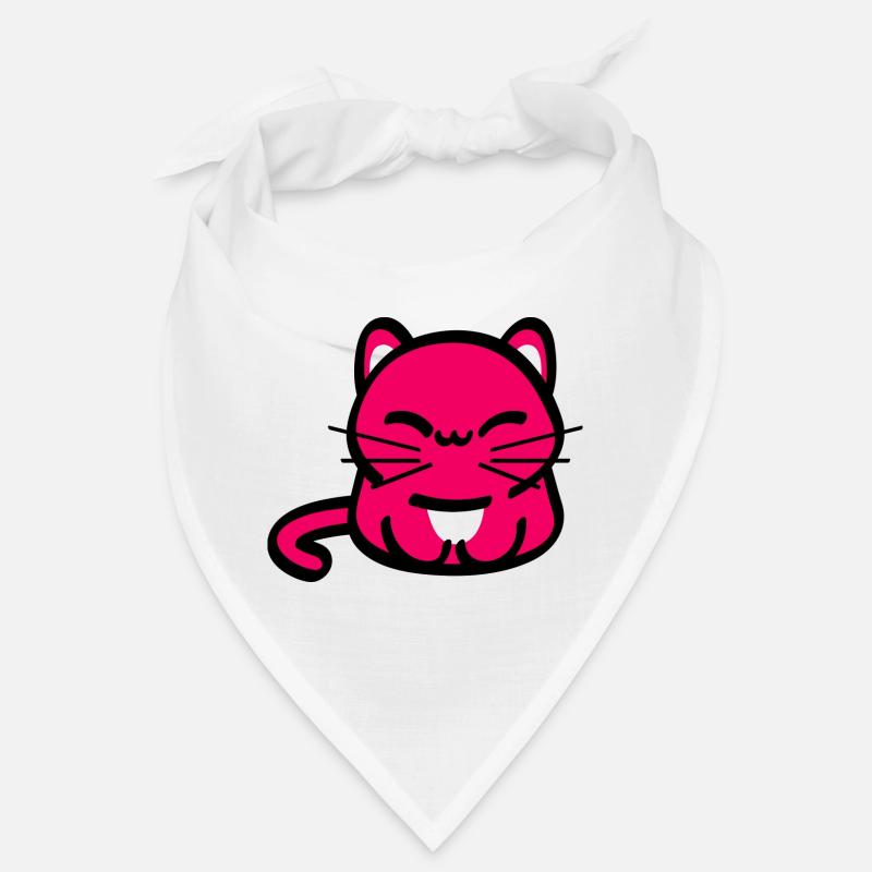 Schmunzel Katze Bandana