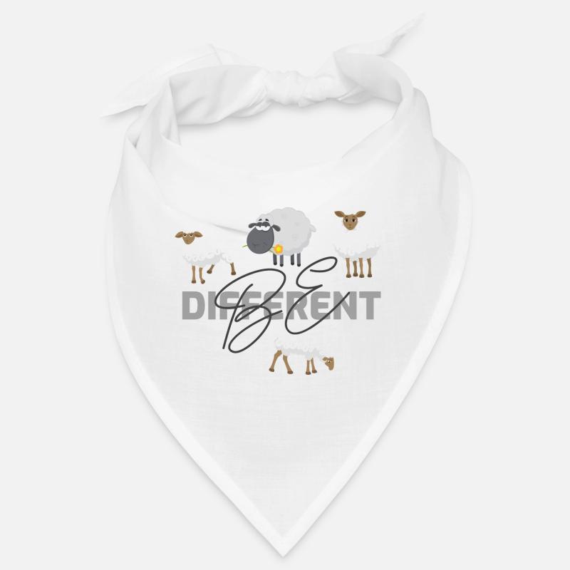 Be different - Bandana - Weiß