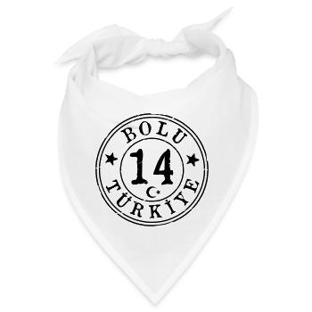 Bolu 14 Vintage - Bandana - Weiß - Vorne