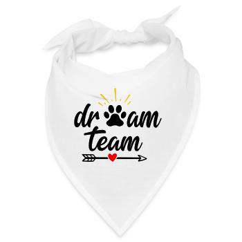 dreamteam - Bandana - Weiß - Vorne
