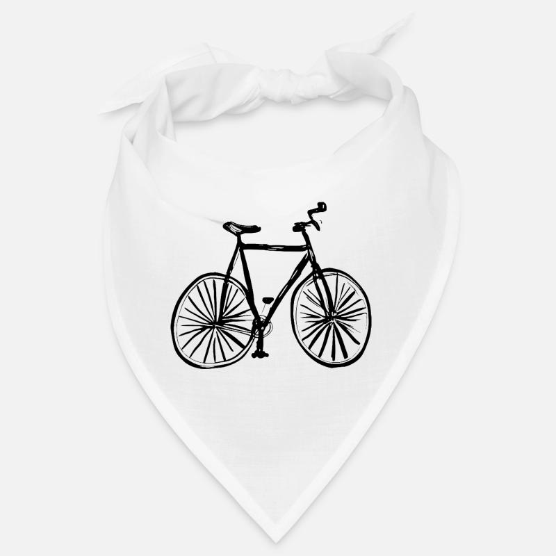 Vélo Doodle Bicyclettes Cycling Silhouette 7 Bandana