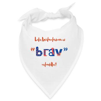 Lustiges Weihnachtsdesign für jederman! - Bandana - Weiß - Vorne