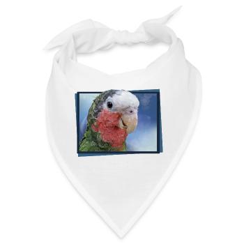 Der kubanische Amazonas - Bandana - Weiß - Vorne