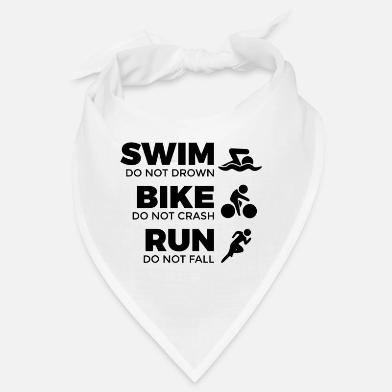 Zitat Triathlet Bandana