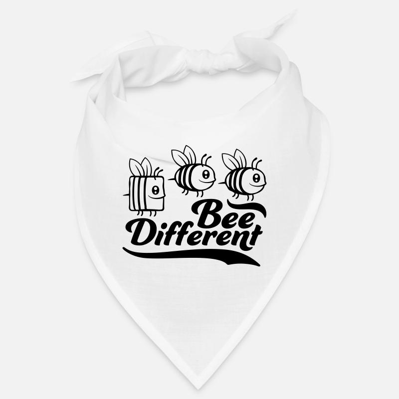 bee different Spruch Zitat Bandana