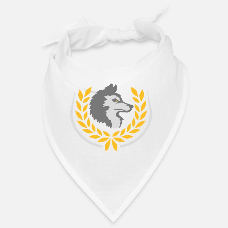 Laurel Wreath Bad Wolf Logo Bandana