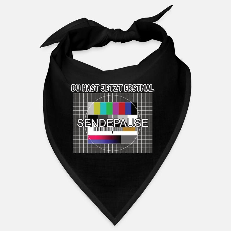 Du hast jetzt erstmal Sendepause / 90er Testbild Bandana