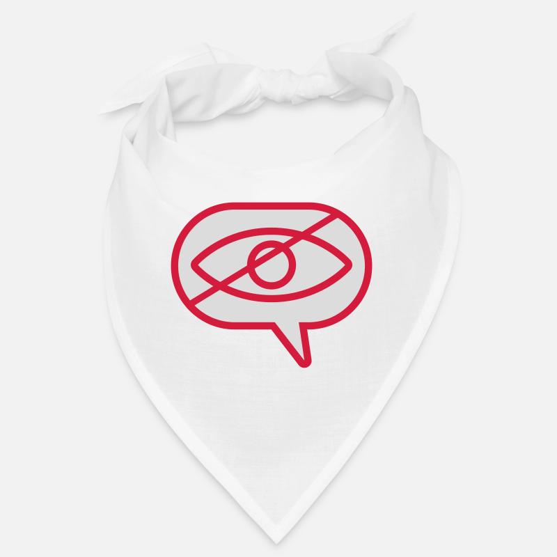 Do not see visual eye Bandana