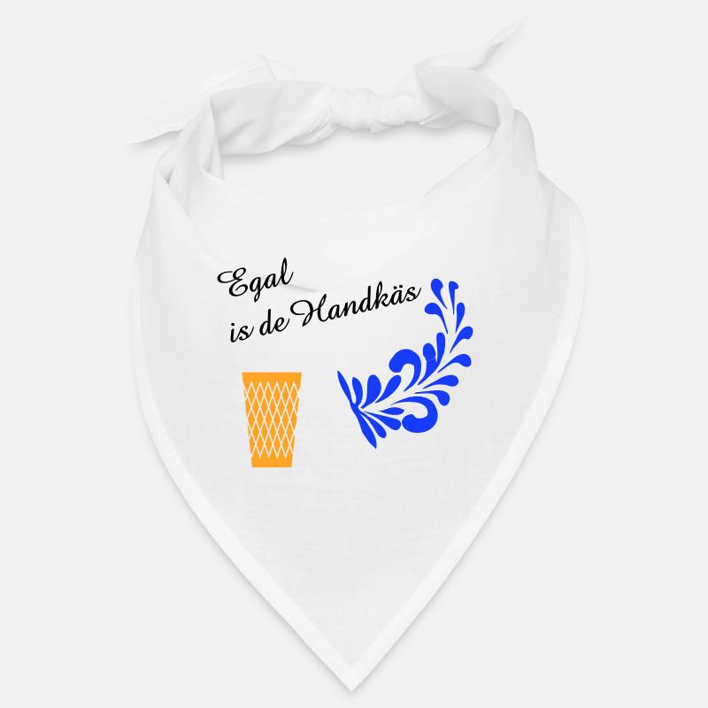 Egal is de Handkäs - Typisch Hessisch #Hessen Bandana