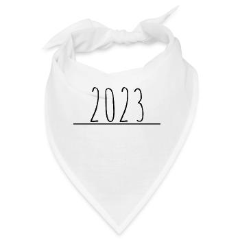 2023 - Bandana - Weiß - Vorne
