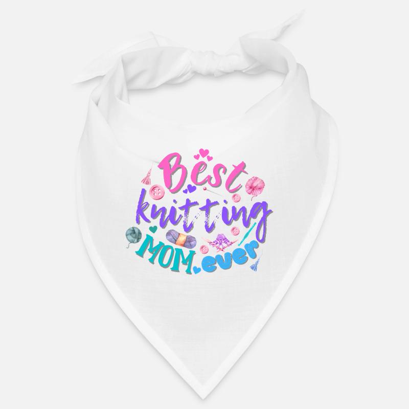 die beste Strickmama aller Zeiten, Beste Mutter. Sickers, sh Bandana