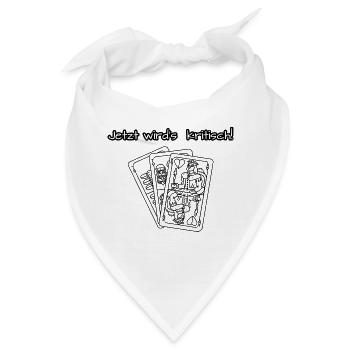 Watten - Bandana - Weiß - Vorne