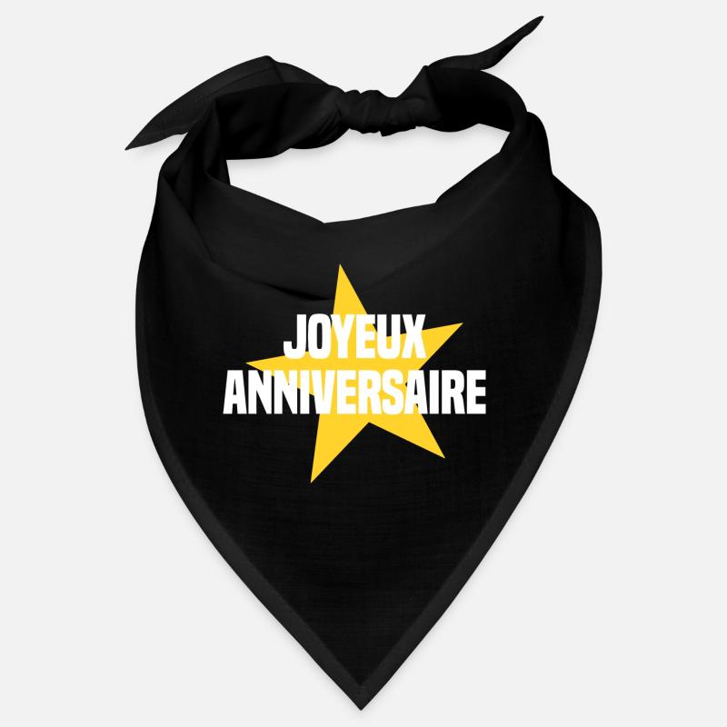 Joyeux anniversaire étoile Bandana