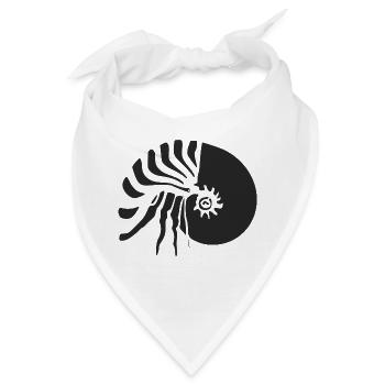 Herr Nautilus - Bandana - Weiß - Vorne