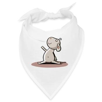 Kiki das Schaf - Bandana - Weiß - Vorne