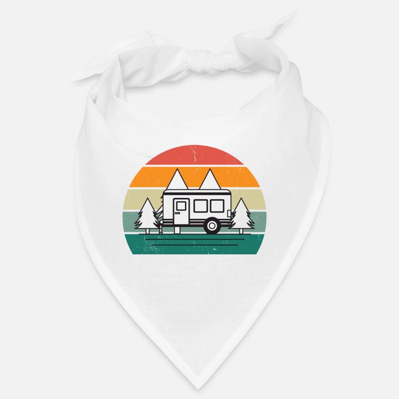 Retro Nature Camping Bandana