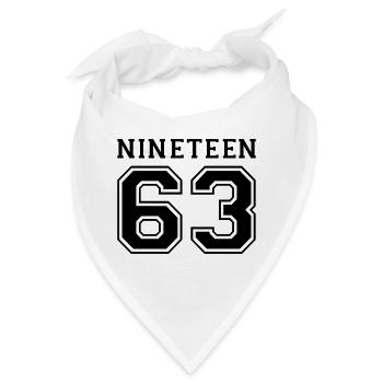 1963 - Bandana - Weiß - Vorne