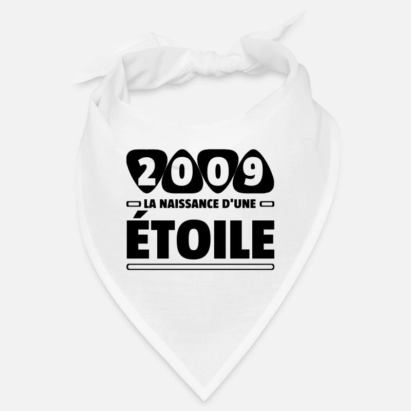 date de naissance 2009 / anniversaire année 2009 Bandana
