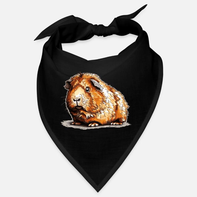 Les cochons d’Inde sont juste d’excellents animaux de compagnie Bandana