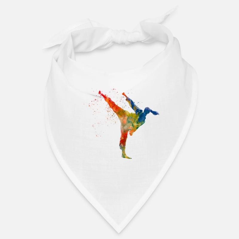Karate-Kampfkunst - Bandana - Weiß
