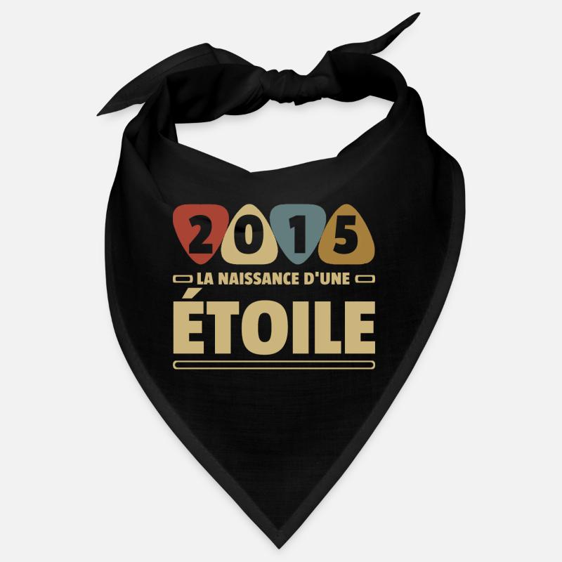 2015 date de naissance / anniversaire année 2015 Bandana