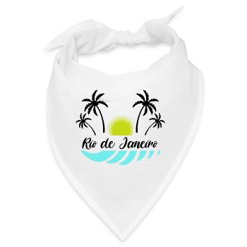 rio de janeiro - Bandana - Weiß - Vorne