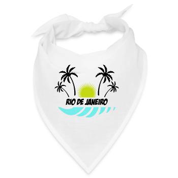 Rio de Janeiro - Bandana - Weiß - Vorne