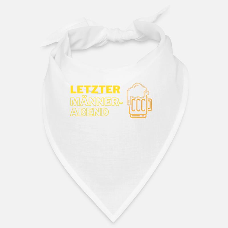 Letzter Männerabend Bier Bandana