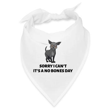 Hund Dog - Bandana - Weiß - Vorne