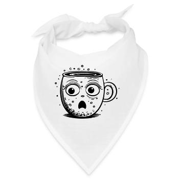 Schock-Tasse - Bandana - Weiß - Vorne