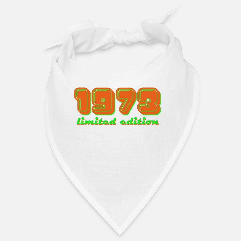 1973 - édition limitée - Bandana - blanc