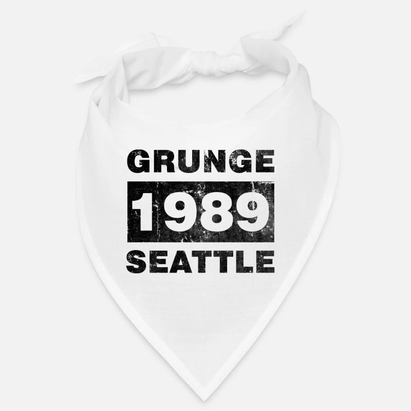GRUNGE SEATTLE BLACK Bandana