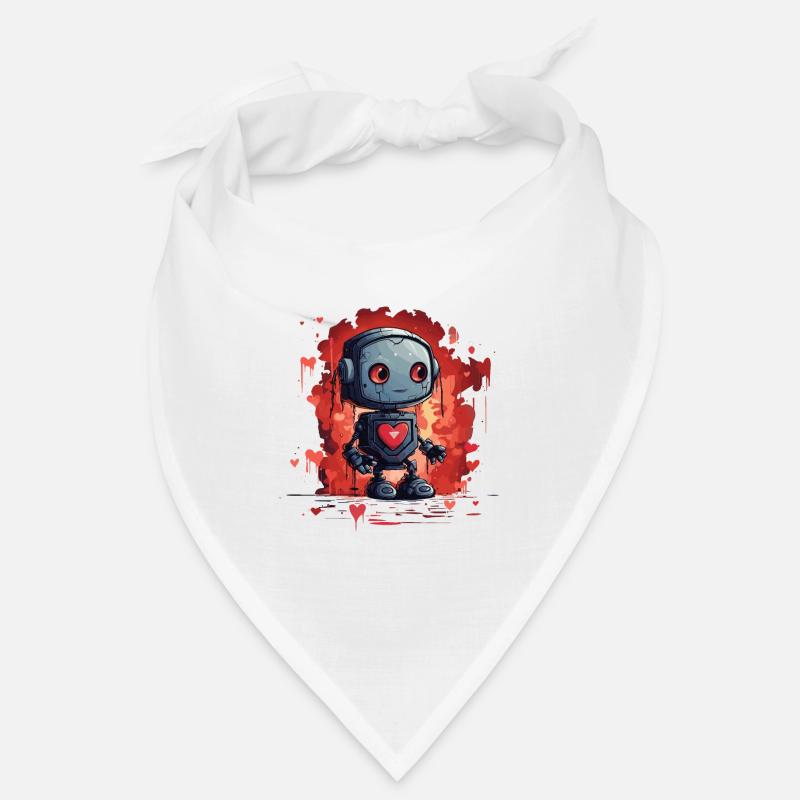 ROBOTS AVEC CONCEPTION DE CŒUR Bandana