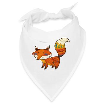 Wildtiere - Bandana - Weiß - Vorne