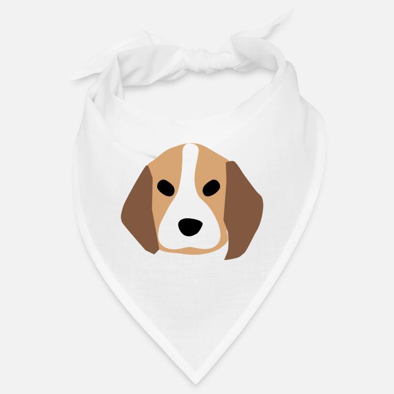 Beagle chiot face 1 Bandana