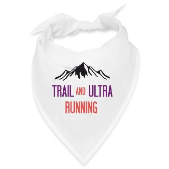 Trail- und Ultraläufe - Bandana - Weiß - Vorne