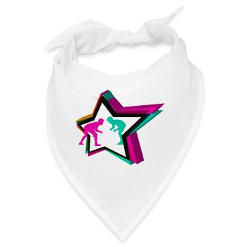Wrestling Star - Bandana - Weiß - Vorne